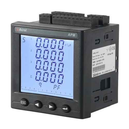 一進(jìn)三出電能管理儀表ADM130 智能電能計(jì)量與惡性負(fù)載識別的專業(yè)守護(hù)者
